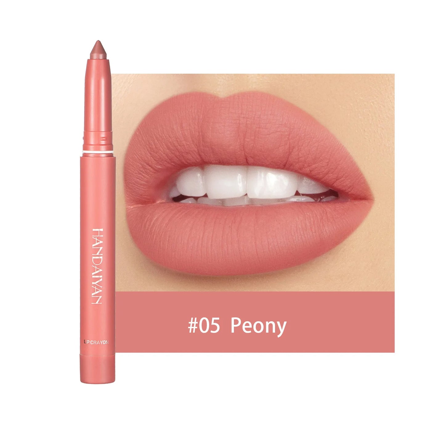 Luxelip Vault™ by Handayan – 12 Matte Nude & Pink Shades for All-Day Perfection