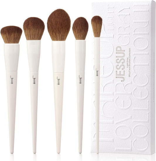Makeup Brush Set 5Pcs Face Makeup Brush Set
